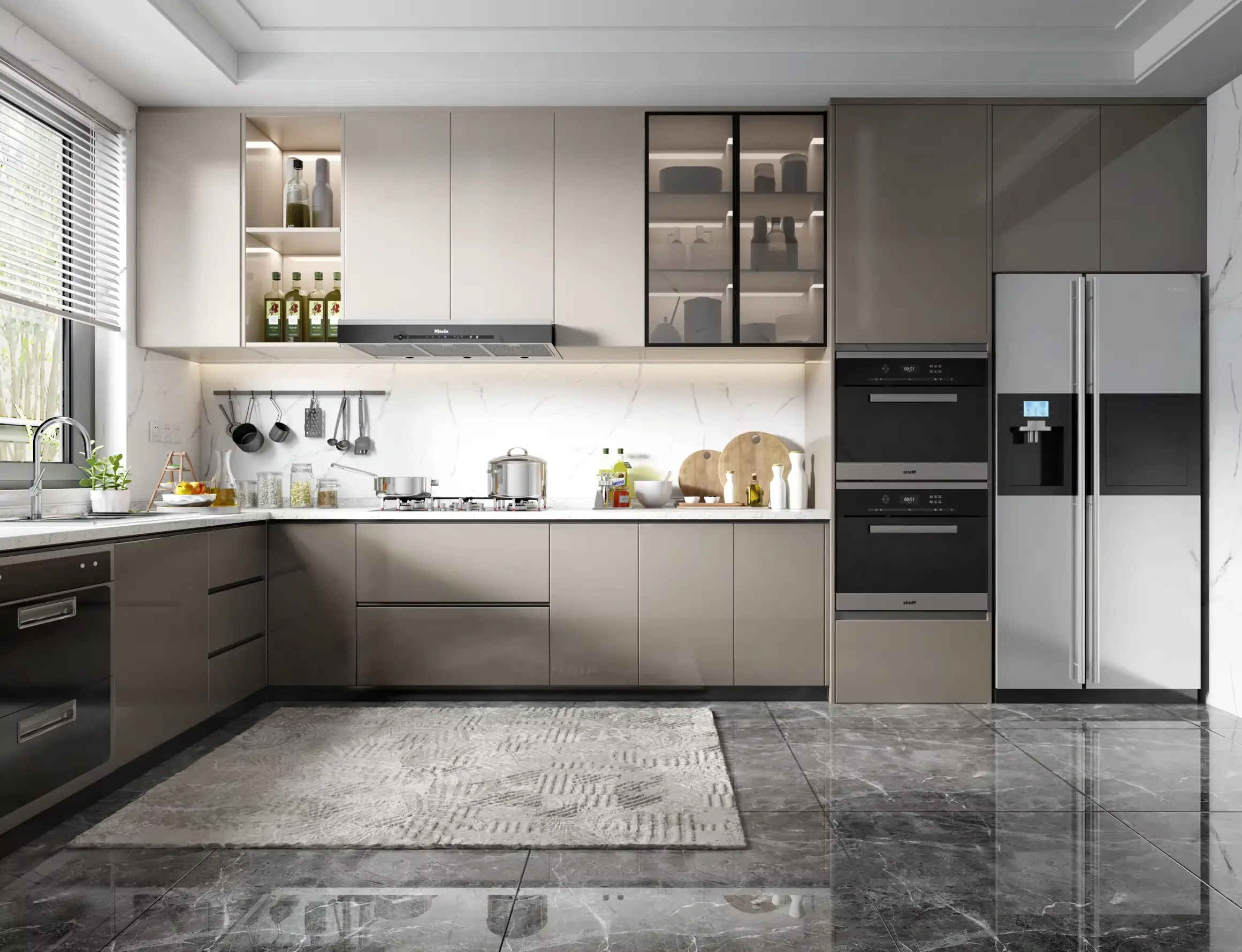 High Gloss Kitchen Wrap Achieving the Ultimate Luxury Showroom Look